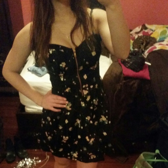 Spring Dress with Mesh Side Cutouts!