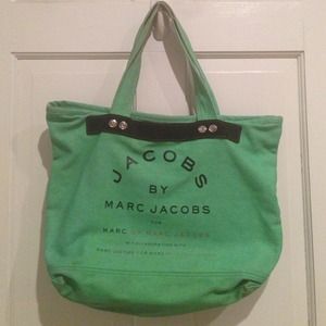 Lime green Marc Jacobs tote