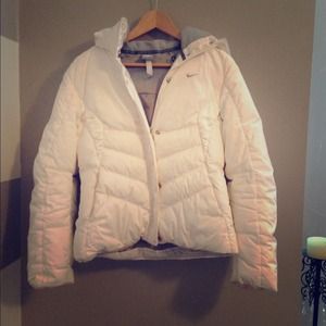White winter jacket