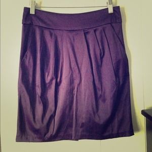 Purple skirt