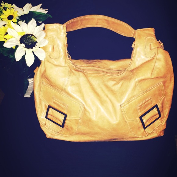 Cache 100% leather hobo bag - Picture 1 of 3