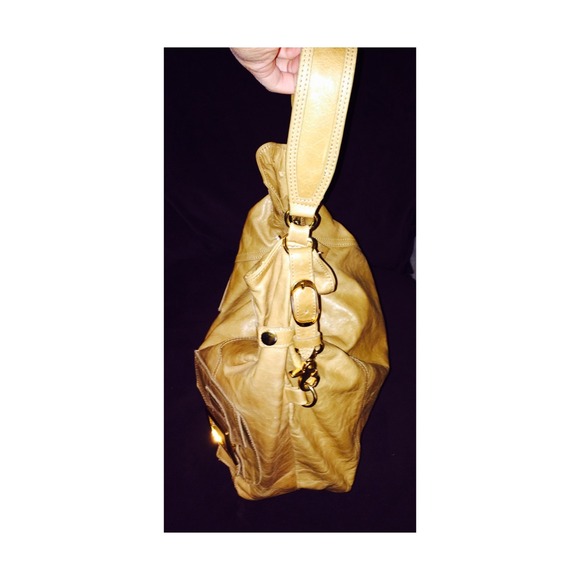 Cache 100% leather hobo bag - Picture 2 of 3