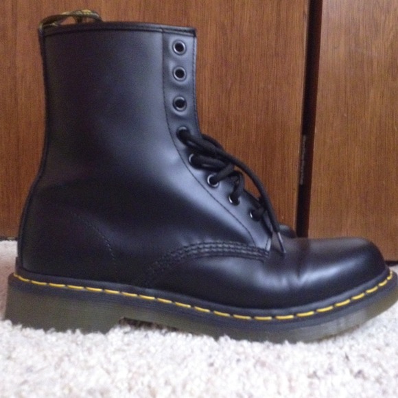 Black Dr Marten boots