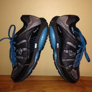 Sketchers Shape-Ups Black/Blue