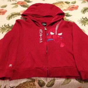 TokidokiXMarvel Spider-Man Zip Up Hoodie