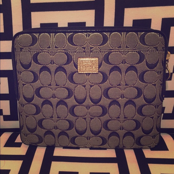 Coach iPad Sleeve