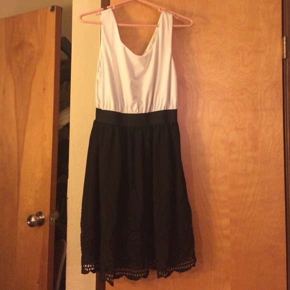Black & white dress