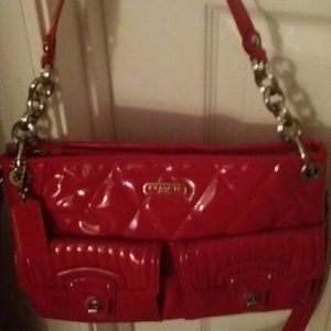 COACH POPPY PATENT LIQUID GLOSS HIPPIE - SOLD