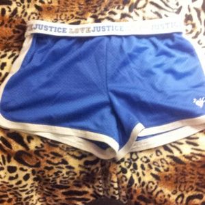 Justice athletic shorts