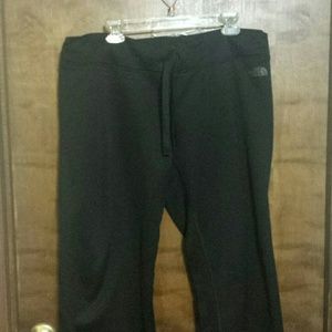 Black lined pants