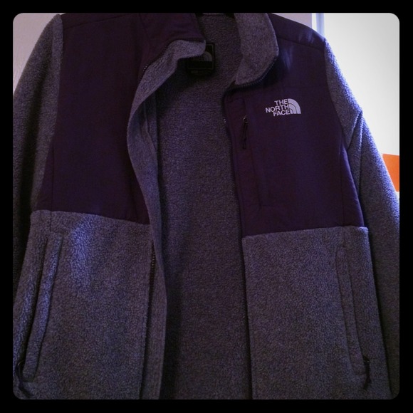 Purple north face Denali jacket