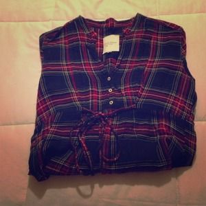 Final Price - Gilly Hicks plaid shirt