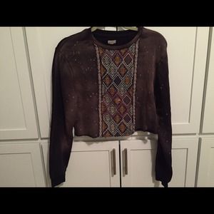 urban outfitters cropped sweater