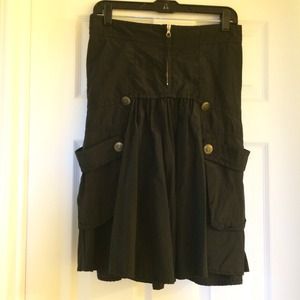 SOLD Black unique skirt United Colors of Benetton