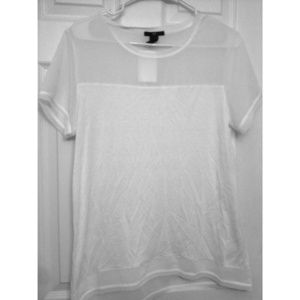 Varsity white t-shirt