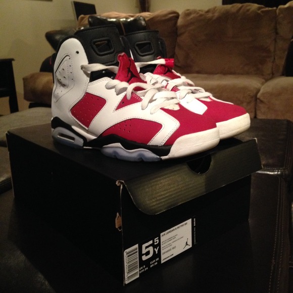 🔴🔴🔴🔴SOLD ON EBAY🔴🔴🔴🔴Jordan 6 Carmine's - Picture 1 of 4