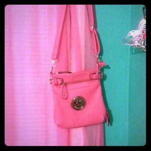Micheal Kors over the shoulder bag!