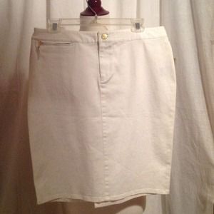 Ralph Lauren off white skirt.