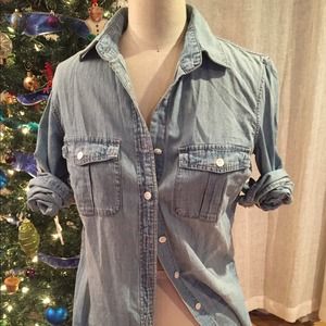 J crew keeper chambray