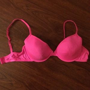 Xhiliration pink bra