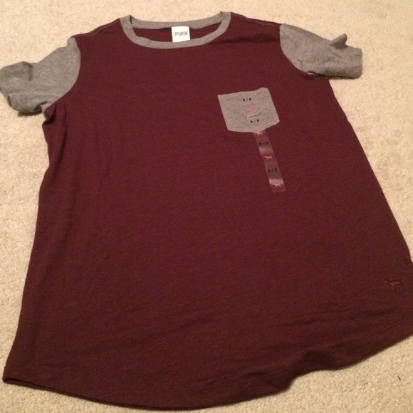 PINK Victoria's Secret Tops - PINK POCKET TEE