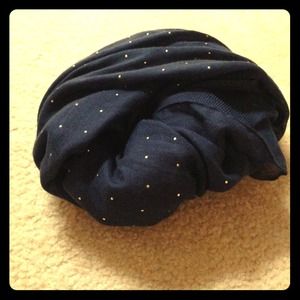 ****** BUNDLED 👍👍👍Navy blue studded scarf