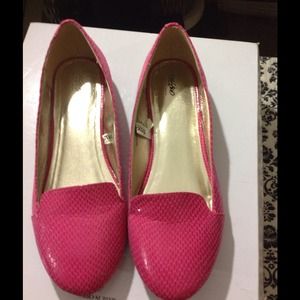 Mossimo pink loafers flats