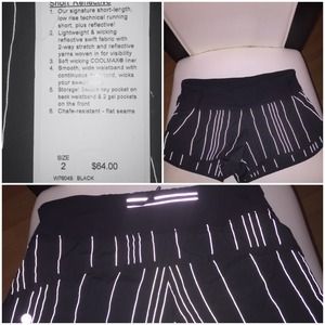 Lululemon speed shorts