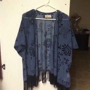 Blue kimono