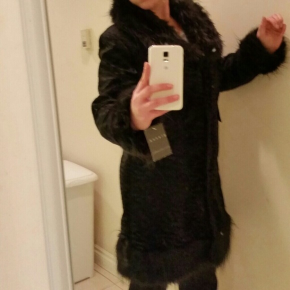 Additional photos of giacca faux fur coat - Picture 2 of 4