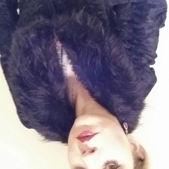 Additional photos of giacca faux fur coat - Picture 3 of 4