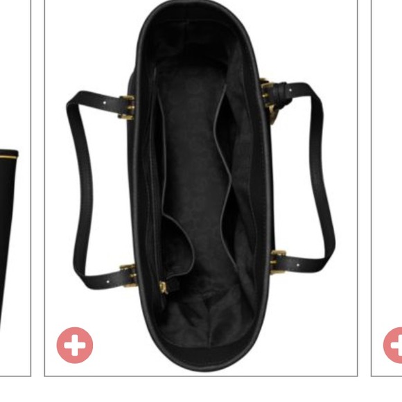 MK Black and Gold Tote - Picture 4 of 4