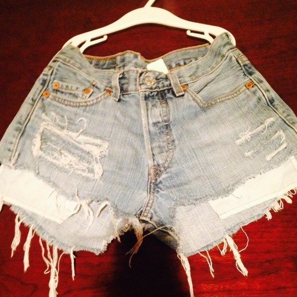 Vintage Levi high waist shorts