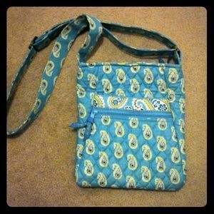 Light blue Vera Bradley Crossbody Bag