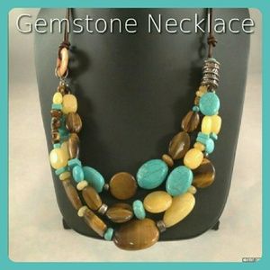 💙SALE💙 SILPADA TURQUOISE GEMSTONE NECKLACE NWOT