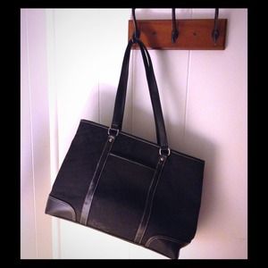 NY & Company large Black Tote