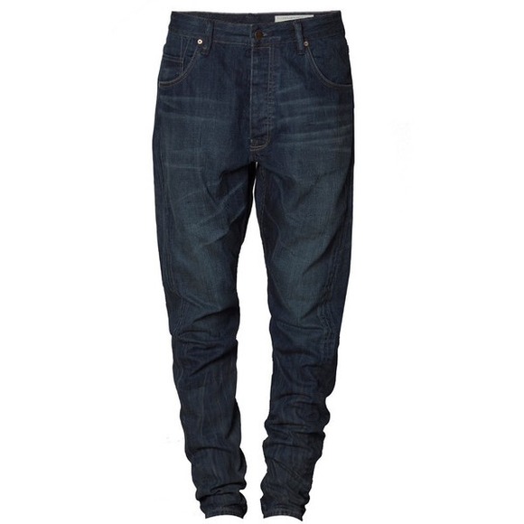 Allsaints HAILUN RUNNER Spiral Fit Blue Jeans