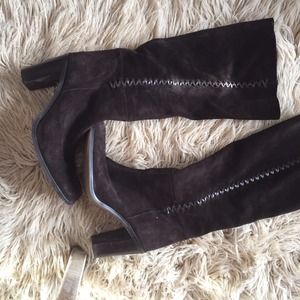 Nice brown suede zip up