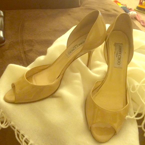 Jimmy choo nude pumps - Picture 1 of 4