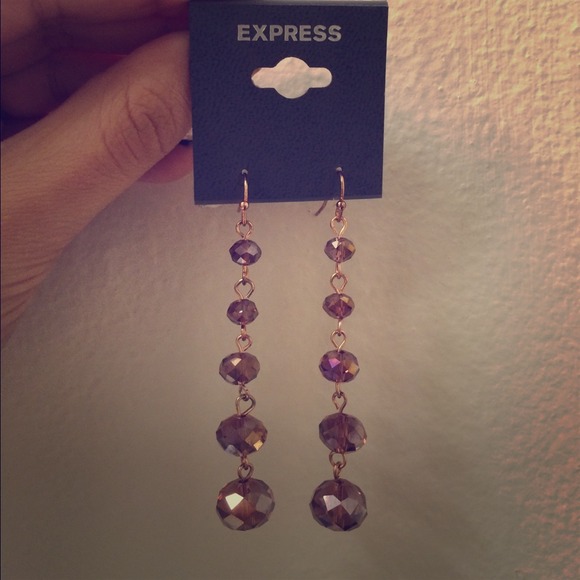 Purple Express Earrings 💜