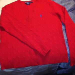 Red RL Sweater