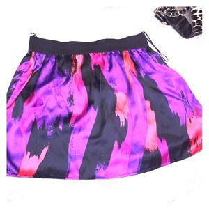 dark colorful skirt