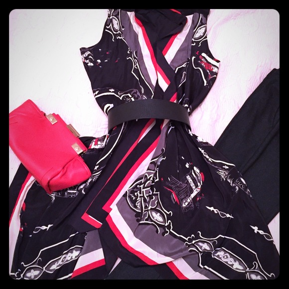 DKNY Vest Wrap Scarf