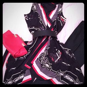 DKNY Vest Wrap Scarf