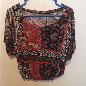 Wetseal printed top