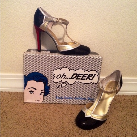 Suede red heal jamocha - Picture 2 of 3