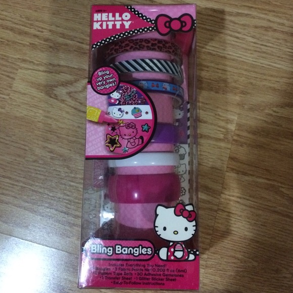 NWT! Hello Kitty Bling Bangles