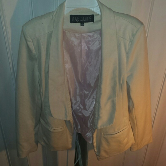 Beige blazer