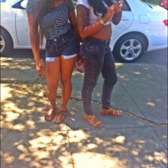 Black/purple acid wash pants - Picture 4 of 4