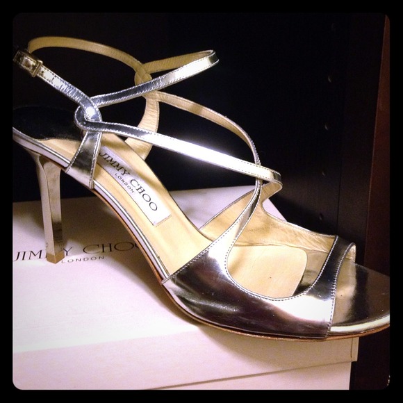Jimmy Choo's strappy heels